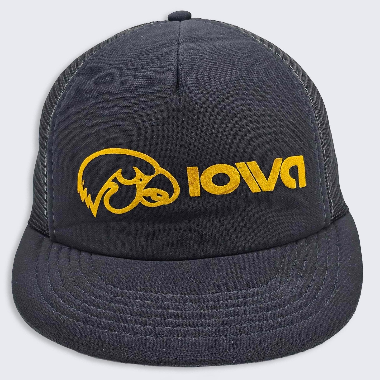 Iowa Hawkeyes Vintage 80s Trucker Snapback Hat